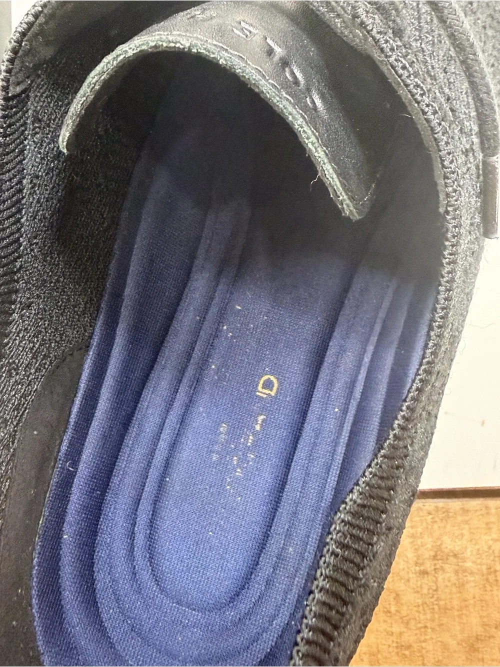 Cole Haan Men’s Black Knit Lace Up Sneakers Comfort Casual Shoes
